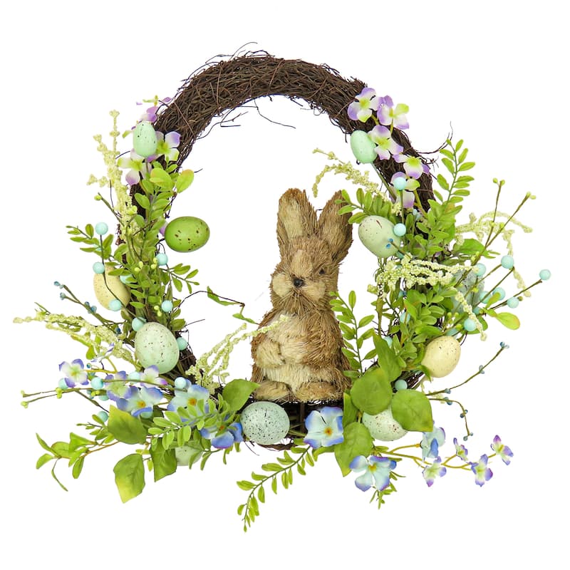 National Tree Company 16 inch Artificial Easter Wreath