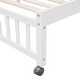 preview thumbnail 12 of 10, Wooden Twin Over Full Bunk Bed With Six Drawers And Flexible Shelves,Bottom Bed With Wheels