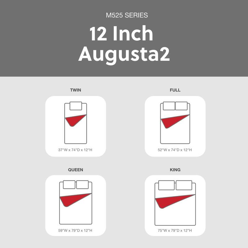 Signature Design by Ashley Augusta2 12-inch Firm Mattress