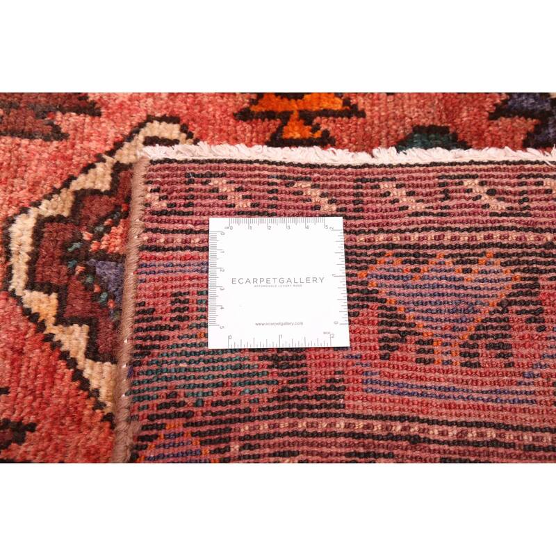 ECARPETGALLERY Hand-knotted Andelz Copper Wool Rug - 3'10 x 10'0