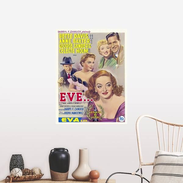All About Eve 1950 Poster Print Overstock