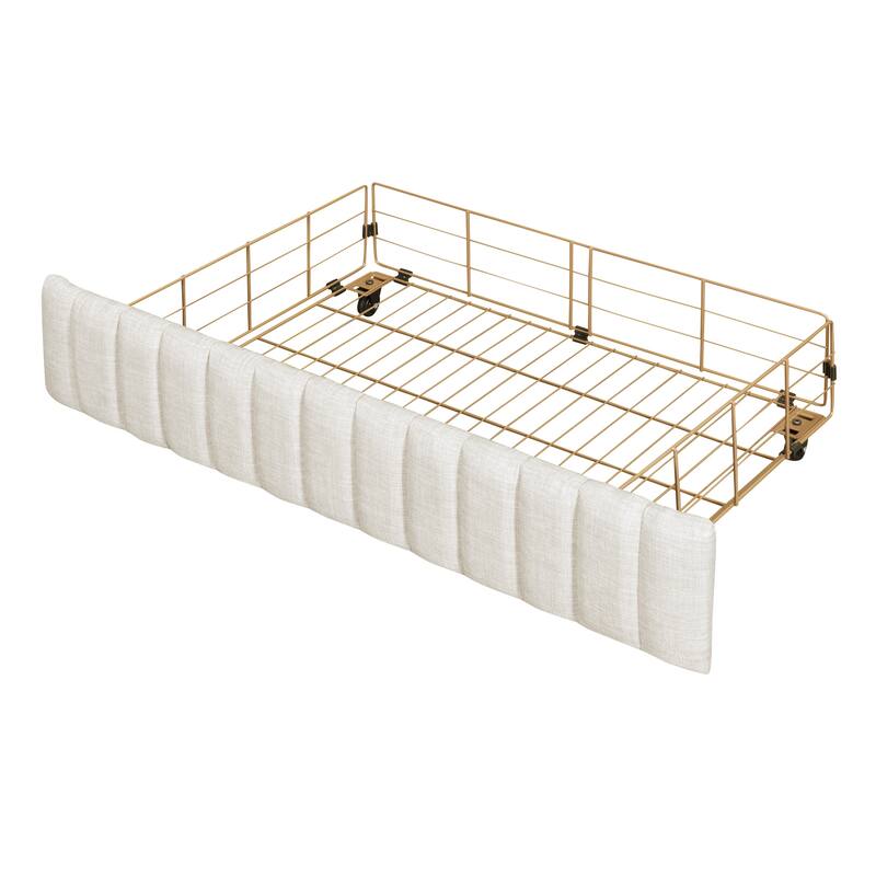 Superior Quality Metal Platform Bed Frame with 4 Drawers Storage Bed