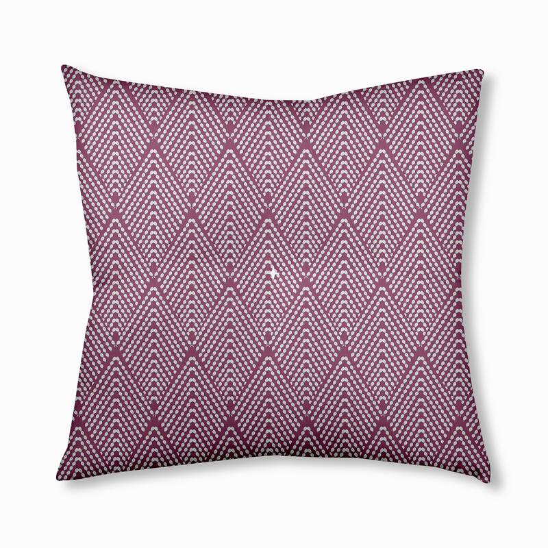 Lifeflor Design Tufted Floor Pillow - 26" x 26" - Purple
