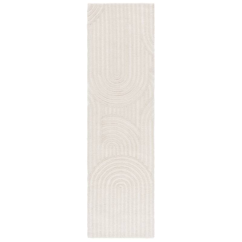 SAFAVIEH Handmade Southampton Mikayla Casual Rug - 2'3" x 8' Runner - Ivory