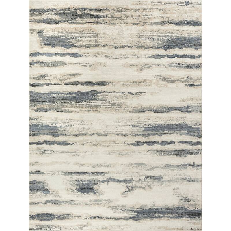 Nourison Serenity Home Indoor only Abstract Area Rug - 9' x 12' - Blue/Multicolor