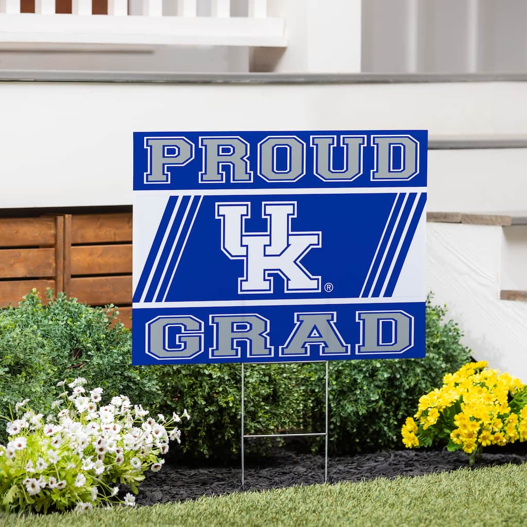 University of Kentucky 24" x 18" Graduation Coroplast Outdoor Yard Sign
