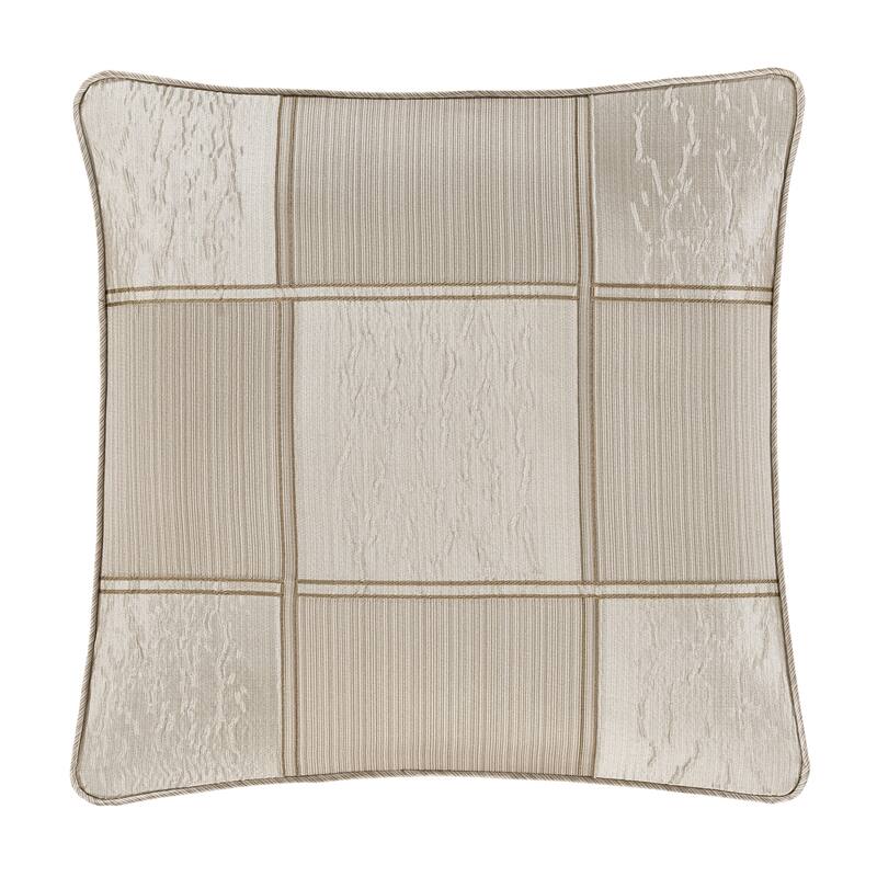 Brando Flax 18" Square Decorative Throw Pillow