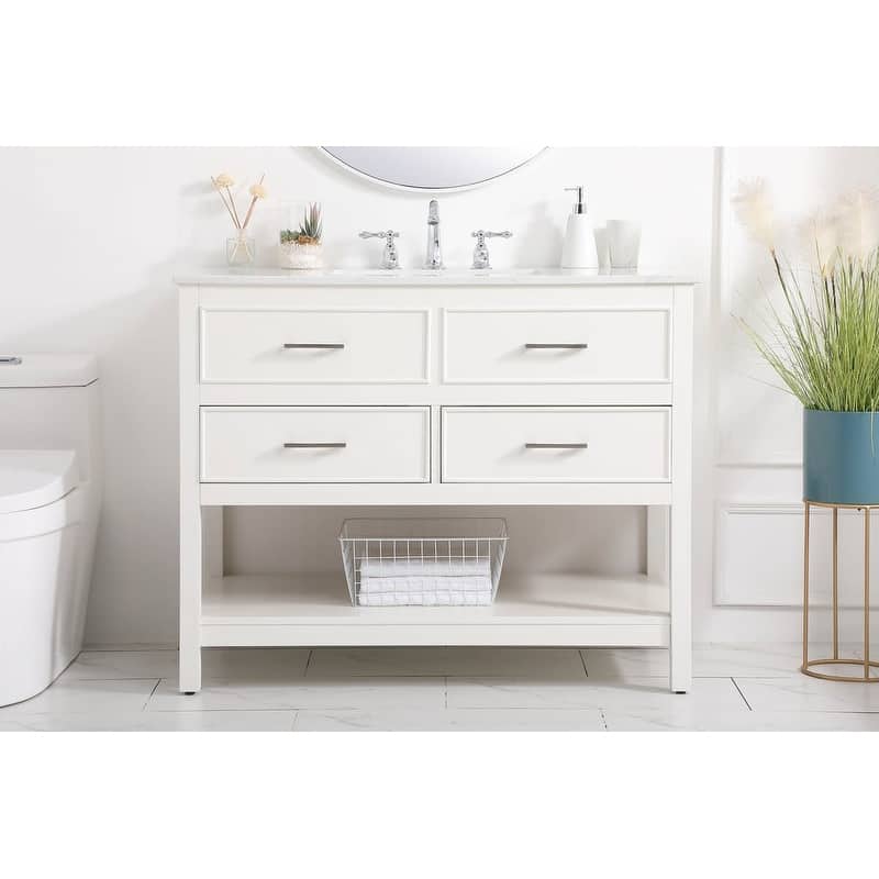 Elegant Lighting VF19042 Sinclaire 42" Free Standing Single Basin
