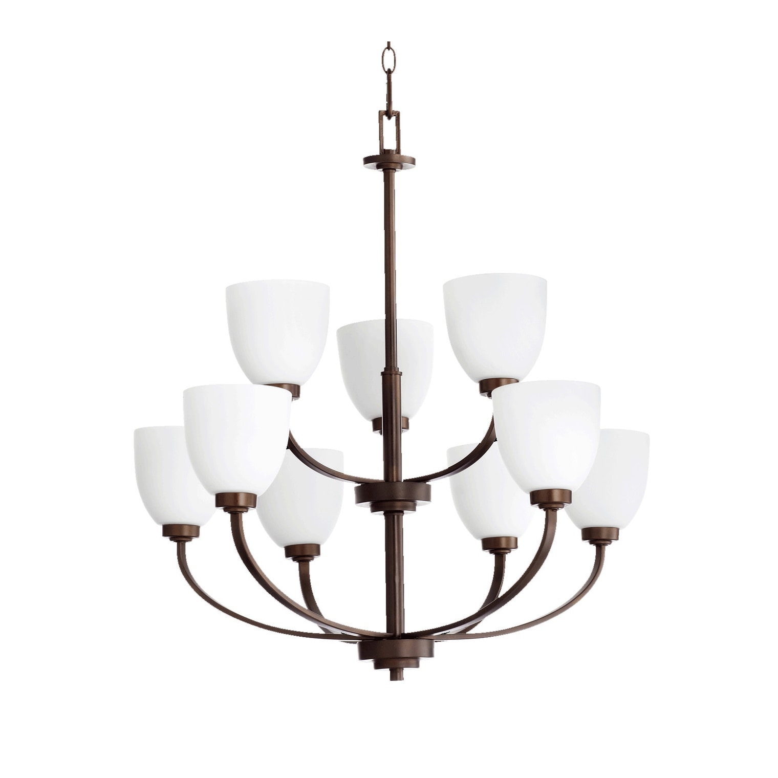 Quorum International Reyes 9 Light 31-1/4" Wide Chandelier