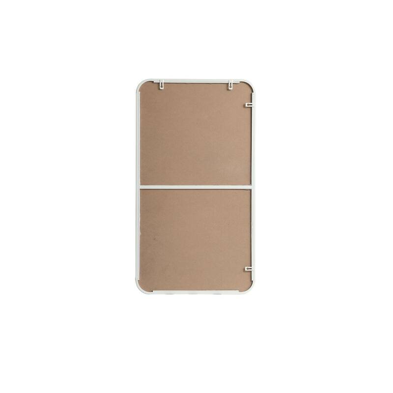 Ezra Soft Corner Metal Rectangular Mirror