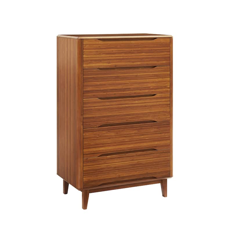 Dylan Five Drawer High Chest, Copper