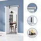 preview thumbnail 8 of 23, Sanding 24in./28in./30in./36in./44in./48in.x 84in. MDF Bi-Fold Barn Door with Hardware Kit ,Covered with Water-Proof PVC Surface