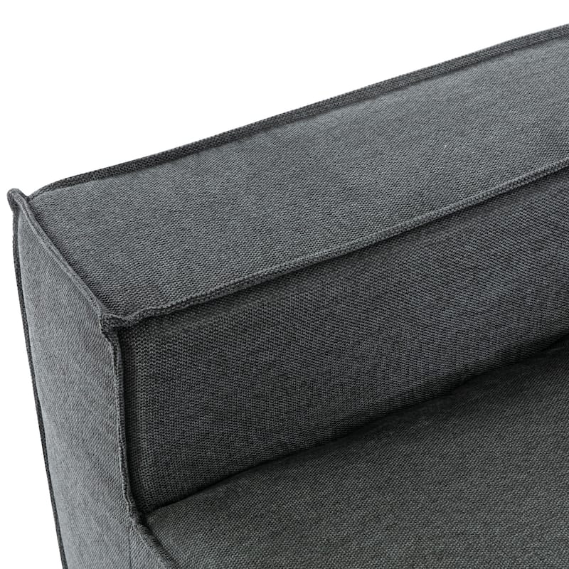125" Stylish 4-Seater Chaise Lounge Sofa, Modern Indoor Sleeper for Cozy Living Room Relaxation
