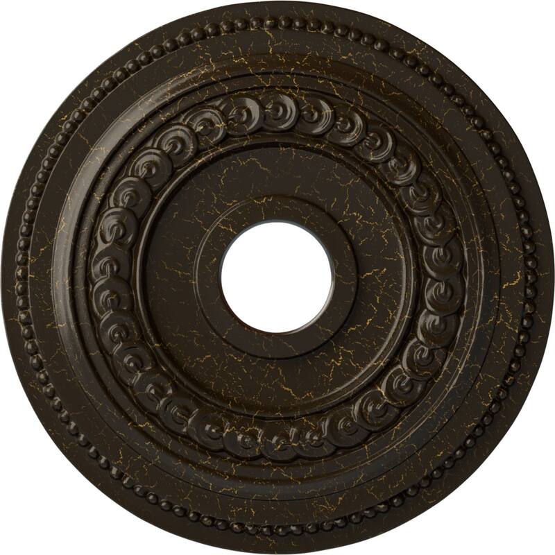 18"OD x 3 3/8"ID x 7/8"P Oldham Ceiling Medallion