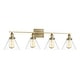 preview thumbnail 10 of 11, Savoy House Drake 4 Light 38" Wide Bathroom Vanity Light