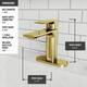 VIGO Davidson Single Hole Bathroom Faucet