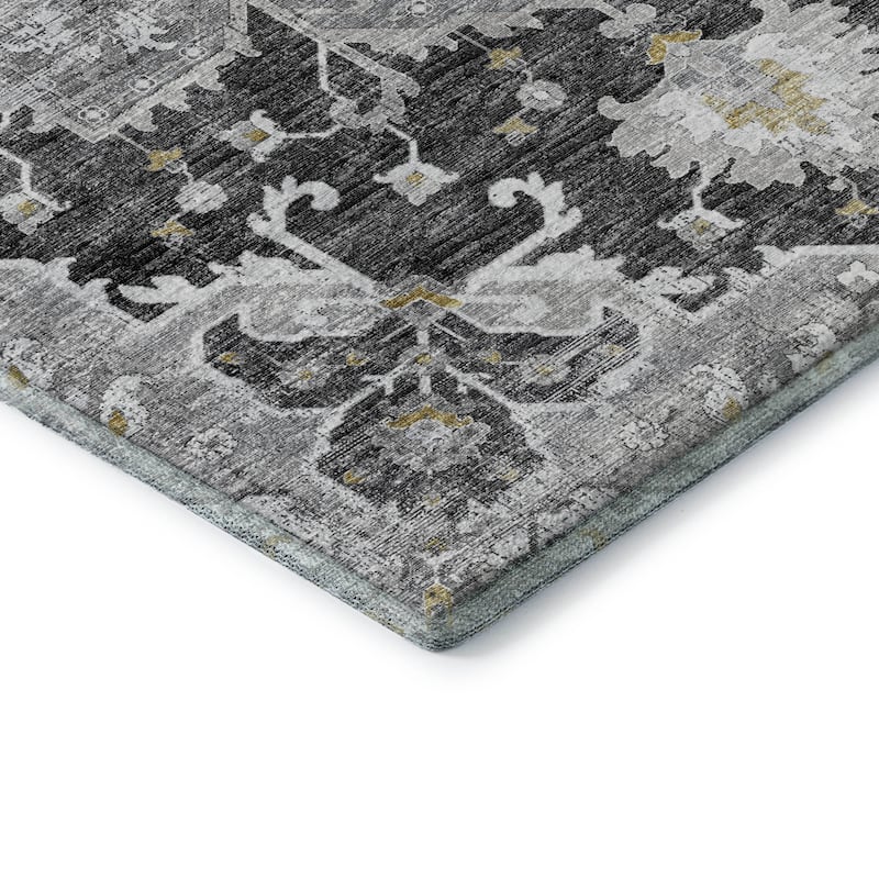 Premium Washable Super Soft Traditional Heriz Mayfield Rug
