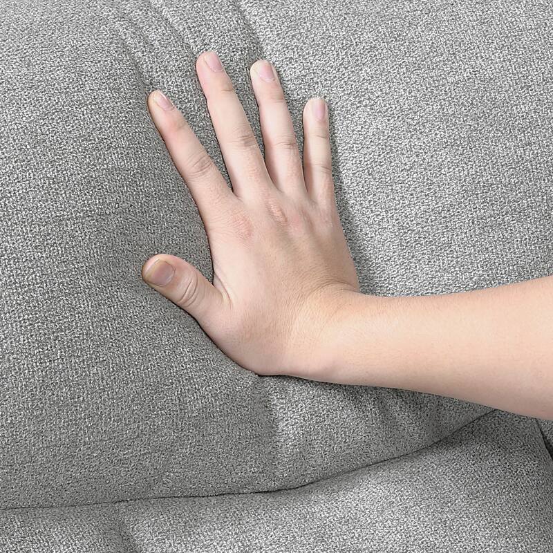 Alpina 38" Chenille Manual Rocker Recliner - Gentle Rocking Motion