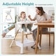 preview thumbnail 9 of 8, Babyjoy 4 in 1 Convertible High Chair for Babies&Toddlers, Multi-Use - See Details