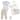 Hudson Baby Cotton Layette Set, Neutral Safari