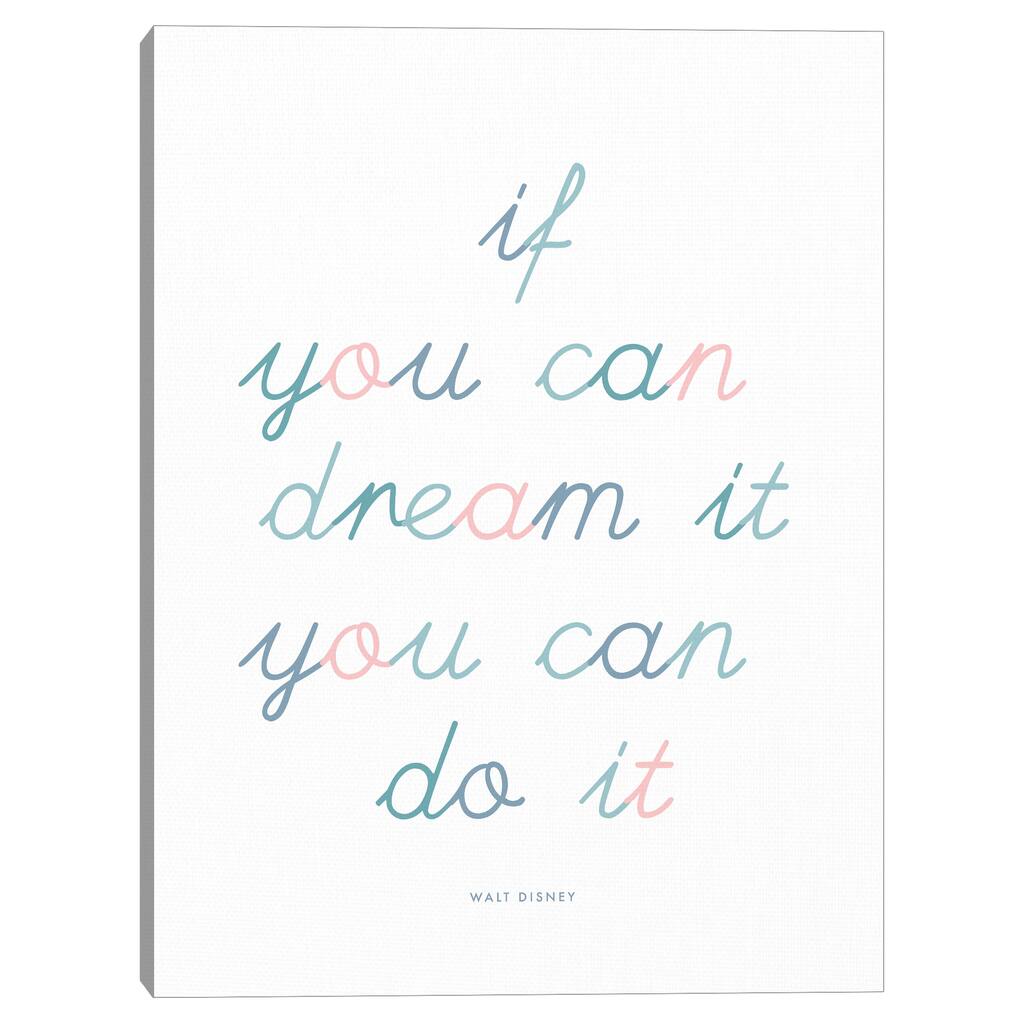 If You Can Dream It Canvas Art Print