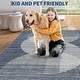 preview thumbnail 25 of 31, Garvee Washable Semicircle Geometric Stripes Area Rug