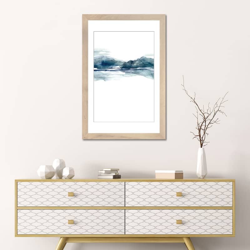 iCanvas "Stark Horizon II" by Jennifer Goldberger
