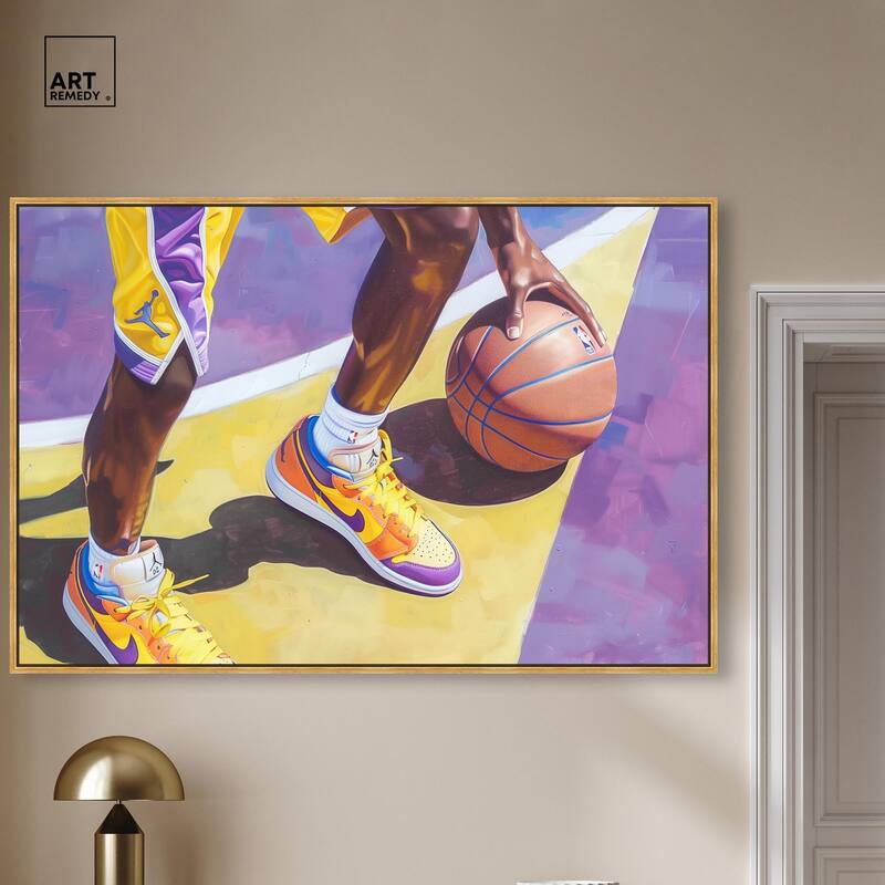 Legend Court Canvas by Art Remedy