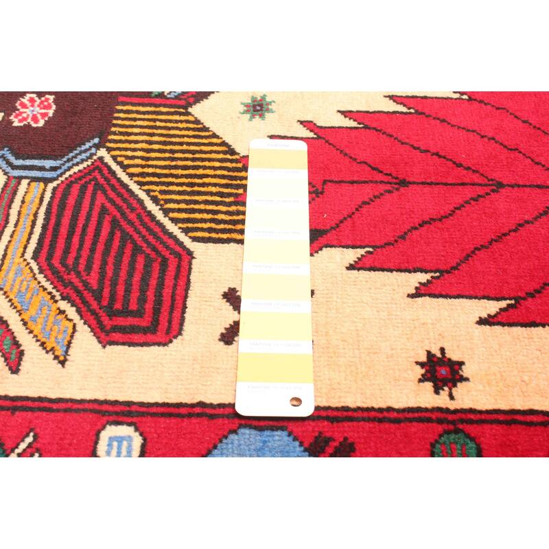 ECARPETGALLERY Hand-knotted Teimani Light Orange Wool Rug - 2'9 x 4'8