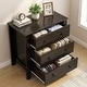preview thumbnail 5 of 19, Gymax 3 Drawer Dresser Chest of Drawers Bedside Table for Living Room