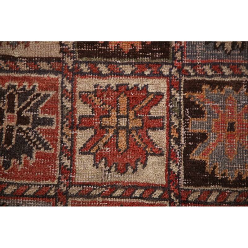 Vegetable Dye Bakhtiari Persian Antique Area Rug Handmade Wool Carpet - 4'6"x 9'3"