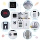 preview thumbnail 15 of 17, Wooden Play Kitchen for Kids with Cookware Playset,Lights & Sounds,20 Accessories and Ice Maker,Microwave,Oven,Range Hood,Sink