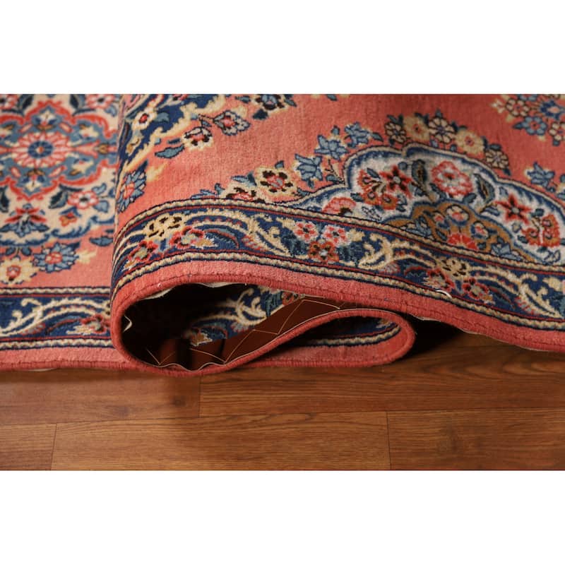 Floral Sarouk Persian Runner Rug Hand-Knotted Wool Carpet - 2'5"x 12'1"