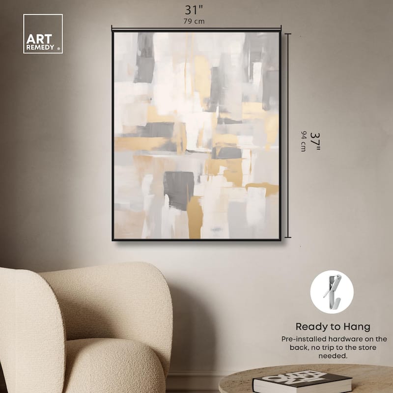 Soft Brilliance I Canvas by Art Remedy