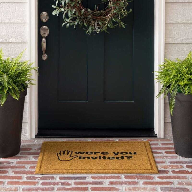 Mohawk Home Faux Coir Novelty Impressions Doormat