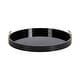 preview thumbnail 29 of 89, Kate and Laurel Lipton Round Decorative Tray with Metal Handles