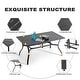 preview thumbnail 7 of 71, Nuu Garden Rattan Metal Patio Dining Set with Umbrella Hole, Zippered Cushions