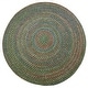 preview thumbnail 21 of 27, Rhody Rug Katie Indoor/ Outdoor Braided Area Rug Sage - 4' Round