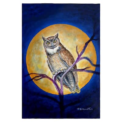 Owl in Moon Guest Towel - 20x20