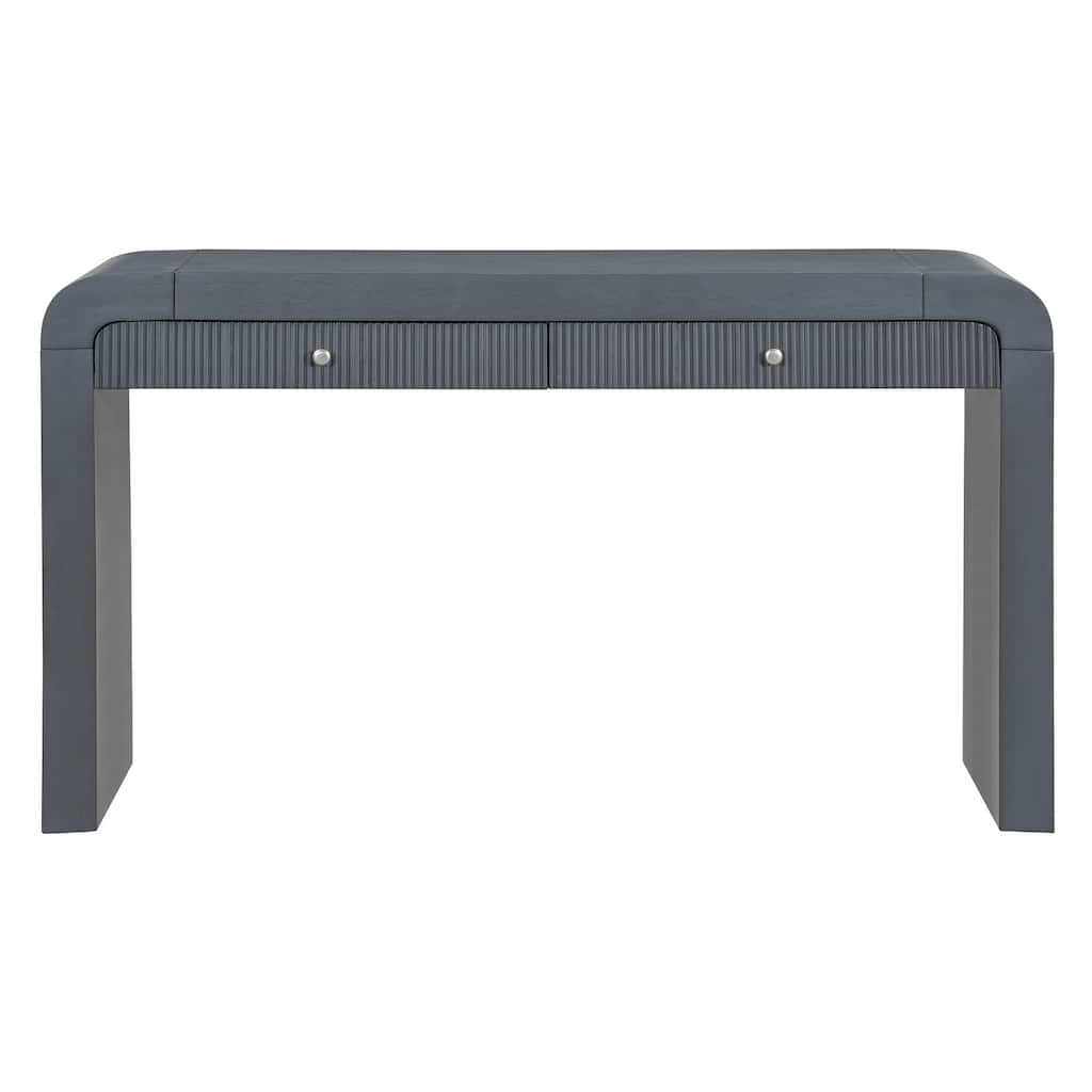 console table with two drawers