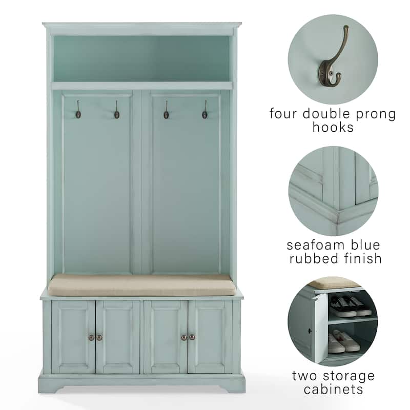 Crosley Holbrook Hall Tree - 18"d x 38"w x 70"h