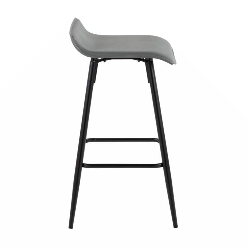 26" Contemporary Fixed Height Counter Stool - Set of 2