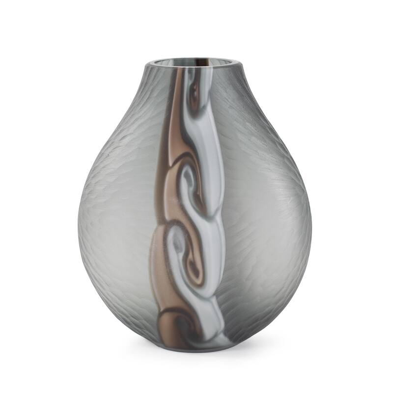 Smooth Vibe Glass Vase- Short