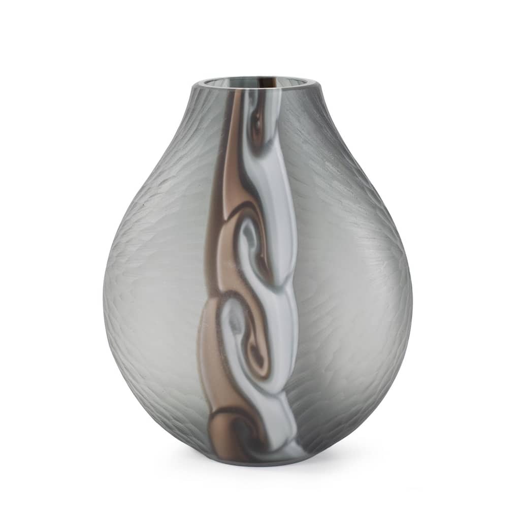 Smooth Vibe Glass Vase- Short