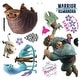 preview thumbnail 1 of 5, Raya And The Last Dragon Peel And Stick Wall Decals by RoomMates
