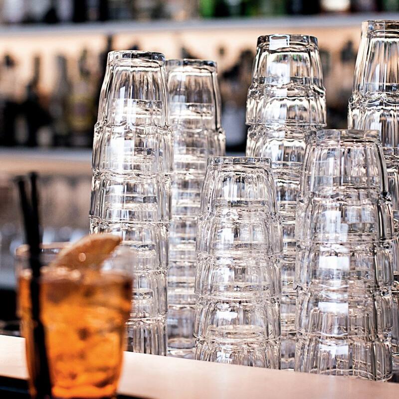 Bormioli Rocco Set of 6 Rock Bar Beverage Glasses