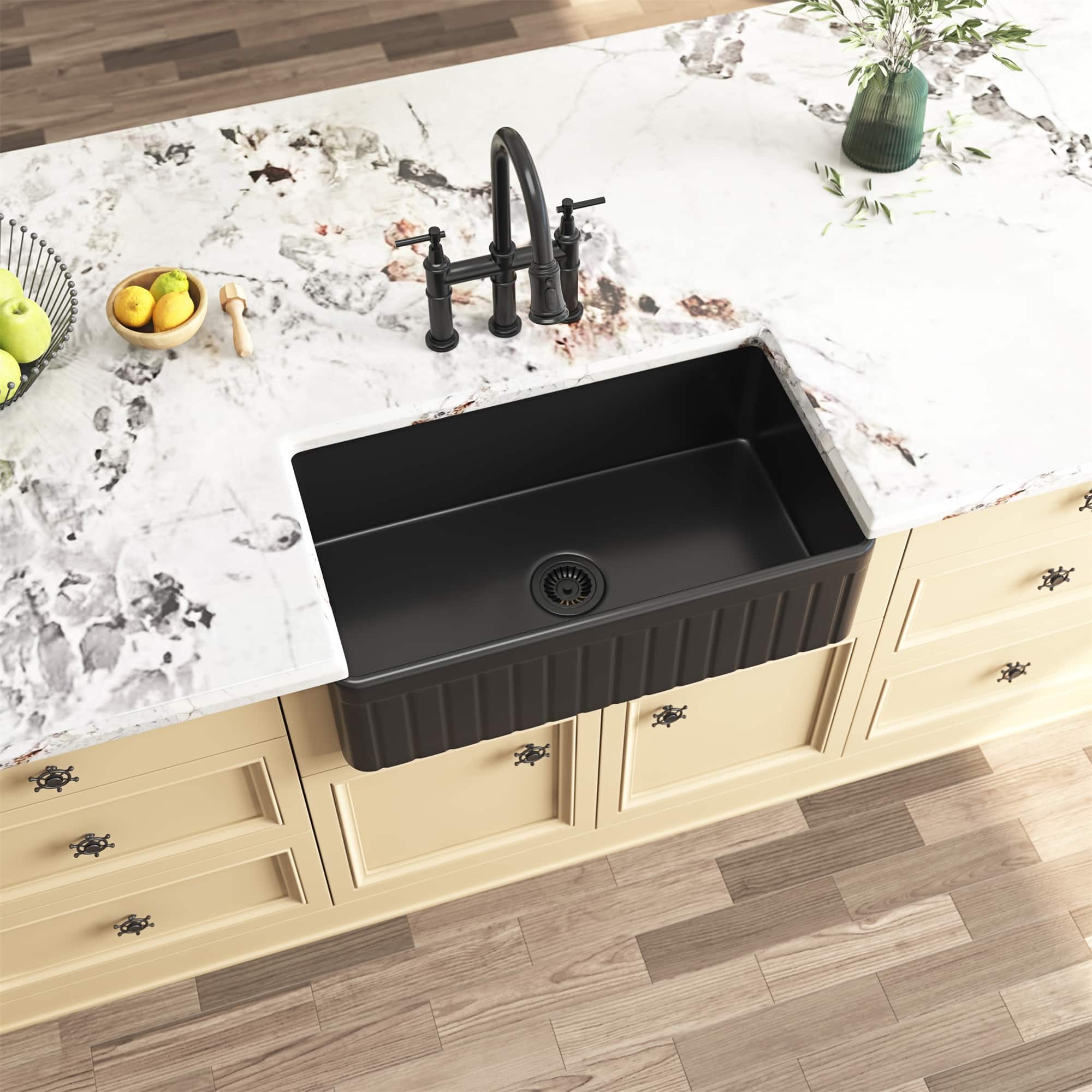 Farmhouse Deep Apron Undermount Kitchen Sink Bed Bath & Beyond 38910109