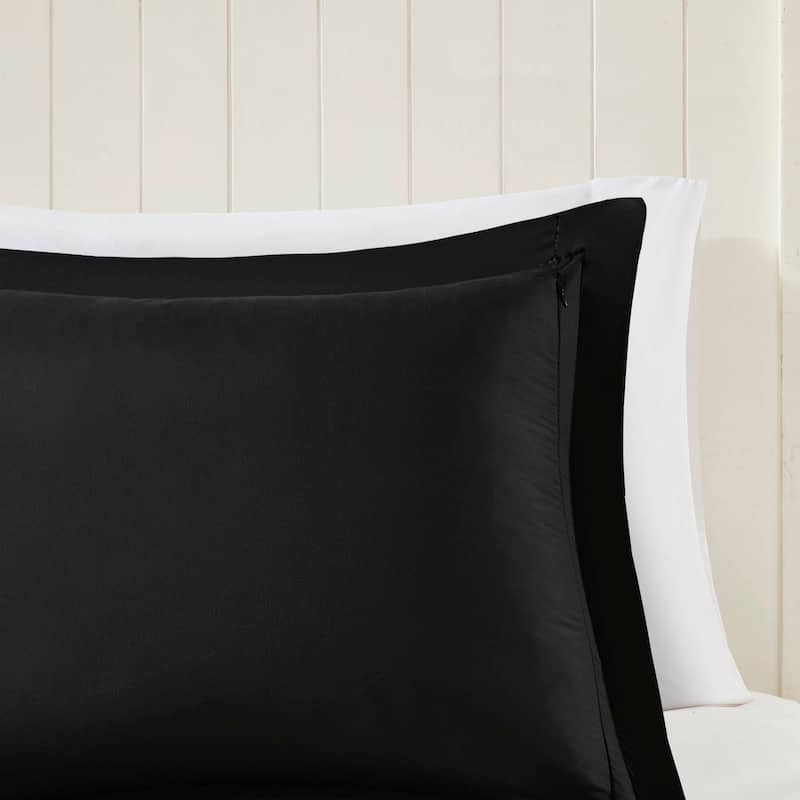 Madison Park Essentials Windsor 3M Scotchgard Diamond Quilting Reversible Down Alternative Comforter Set