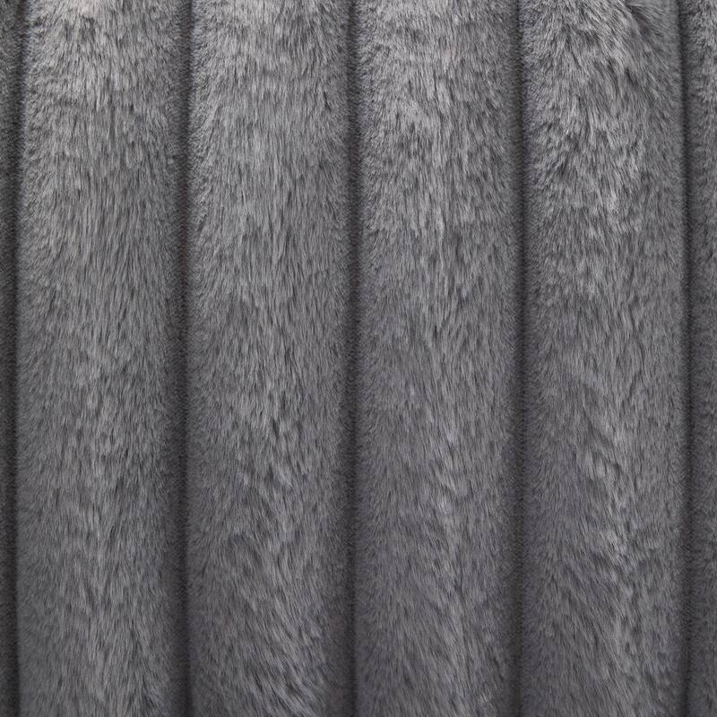 Power Reclining Chair Fabric Two Tones with USB and Padded Seats