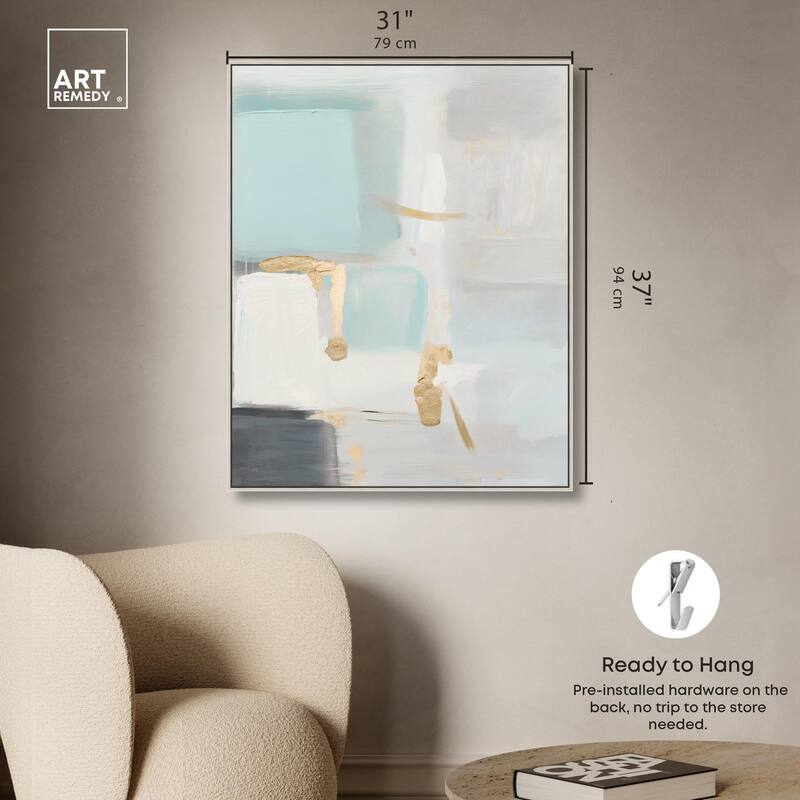 Pale Radiance I Canvas by Art Remedy